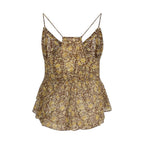 Marant Etoile Bicolor Cotton Sleeveles T-Shirt