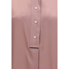 Brunello Cucinelli Multicolor Silk Shortsleeve Shirt