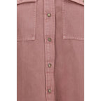 Brunello Cucinelli Multicolor Denim Shirt