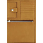 Brunello Cucinelli Brown Calf Leather Bos Taurus Wallet