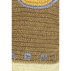 Marni Orange Paper Shoulder Bag