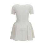Self-Portrait White Polyester Casual Dress
