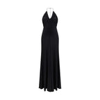 Self-Portrait Black Viscose Cocktail Dress