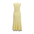 Self-Portrait Bicolor Cotton Casual Dress