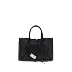 Balenciaga Black Lamb Ovis Aries Aries Shoulder Bag