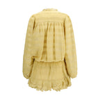 Marant Etoile Bicolor Cotton Casual Dress
