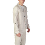 In My Hood Beige Linen Blazer