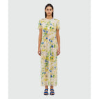 MSGM Bicolor Polyester Cocktail Dress