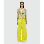 MSGM Bicolor Polyester Blouse