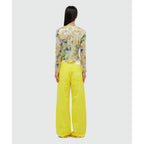 MSGM Bicolor Polyester Blouse