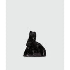 MSGM Black Polyester Handbag