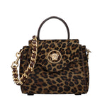 Versace Multicolor Horsehair Handbag