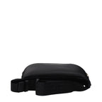 Versace Black Leather Backpack