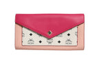 MCM Colorblock Visetos Love Letter Crossbody Wallet