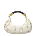 Balmain Beige Leather Handbag