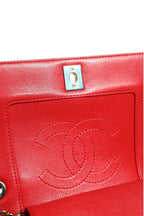 Chanel Burgundy Sheepskin Quilted Leather Mademoiselle Flap Bag