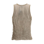 Giorgio Armani Beige Silk Shirt
