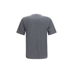 Brunello Cucinelli Blue Cotton T-Shirt