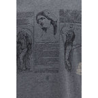 Brunello Cucinelli Blue Cotton T-Shirt
