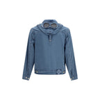 C.P. Company Blue Cotton Full-Length Jacket