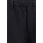 C.P. Company Black Cotton Cargo Pants