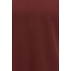 Comme Des Garçons Bordeaux Cotton T-Shirt