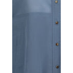 Brunello Cucinelli Blue Cotton Clothing