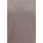 Brunello Cucinelli Gray Cotton Polo Shirt