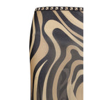 Emilio Pucci Beige Polyamide Long Skirt