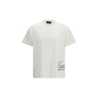 Gucci White Cotton T-Shirt