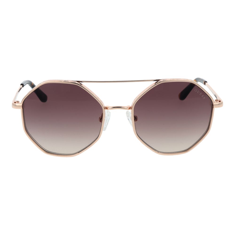 Guess Rose Gold Metal Sunglasses