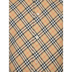 Burberry Beige Cotton Pattern Shirt