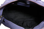 Balenciaga Purple Leather City Bag With Hardware