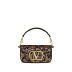 Valentino Garavani Multicolor Silk Shoulder Bag