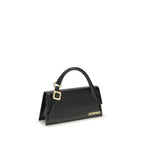Jacquemus Black Calf Leather Bos Taurus Handbag