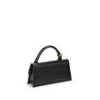 Jacquemus Black Calf Leather Bos Taurus Handbag