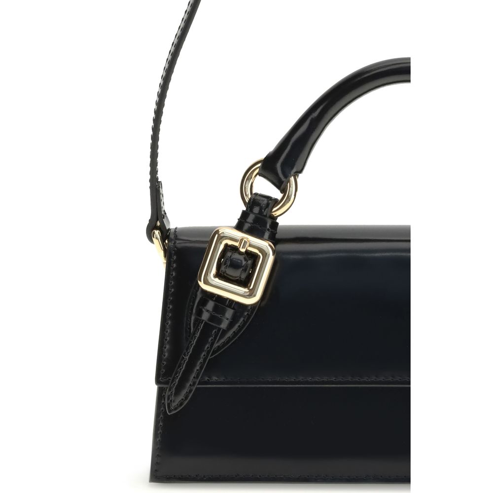 Jacquemus Black Calf Leather Bos Taurus Handbag