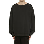 Maison Margiela Black Cotton Sweatshirt