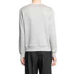 Valentino Gray Cotton Sweatshirt