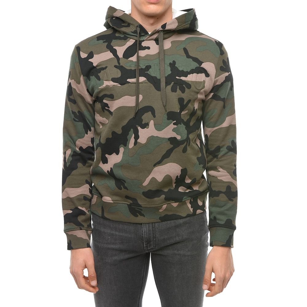 Valentino Bicolor Cotton Sweatshirt
