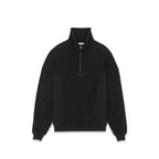 Saint Laurent Black Cotton Sweatshirt