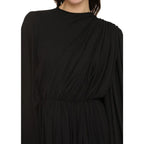 Balenciaga Black Elastane Casual Dress
