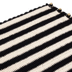Celine Black Cotton Mini Skirt