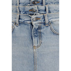 Fiorucci Blue Denim Skirt