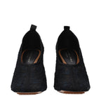 Stella McCartney Black Fabric High Heel Pumps