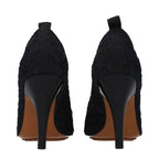Stella McCartney Black Fabric High Heel Pumps