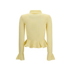 Self-Portrait Bicolor Viscose Cardigan