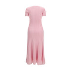 Self-Portrait Multicolor Viscose Casual Dress