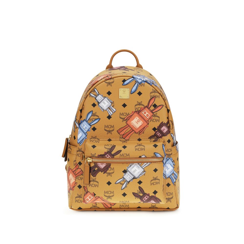 MCM Beige Lamb Ovis Aries Aries Backpack