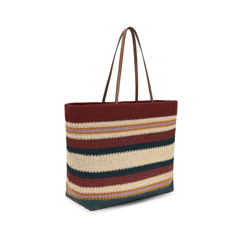 Miu Miu Multicolor Cotton Shoulder Bag